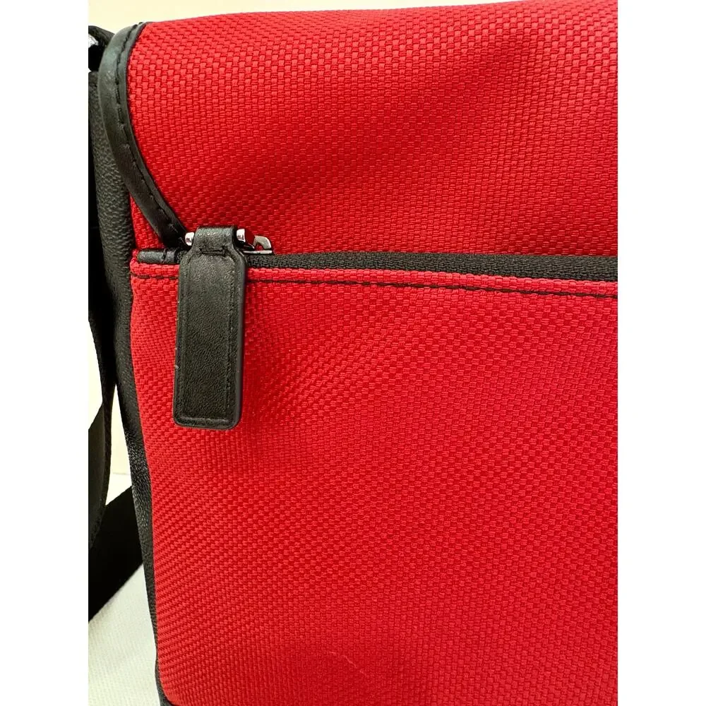 MICHAEL KORS Messenger Bag in Red & Black - Mint Condition - Retail: $280